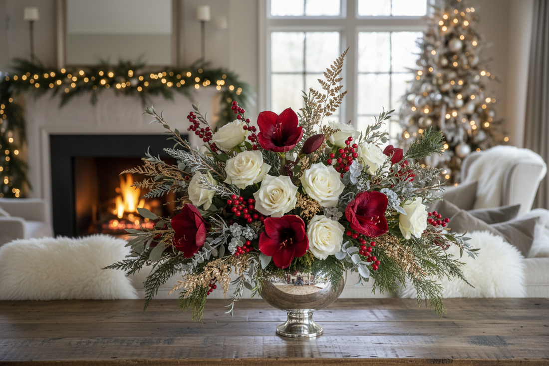 Blossoms of Joy: Transform Your Home into a Winter Wonderland with Festive Florals